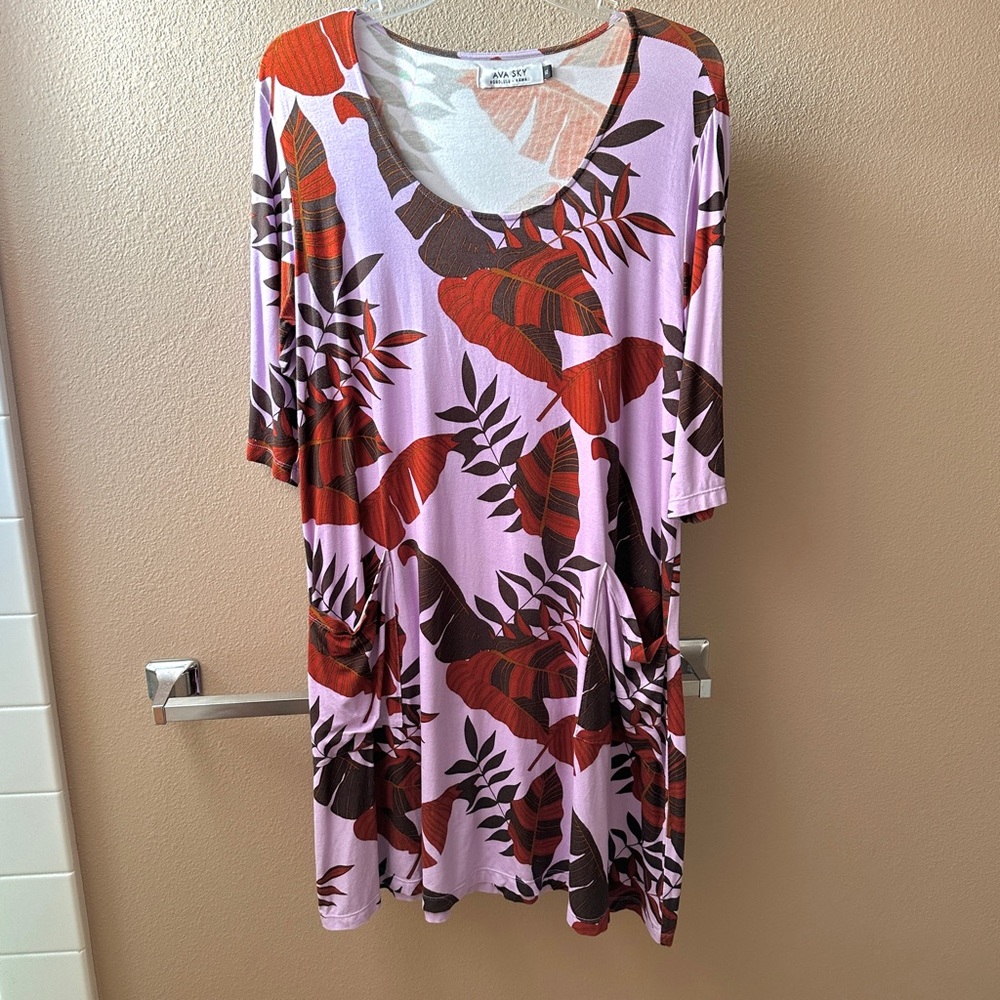 Ava Sky Dress Shaw